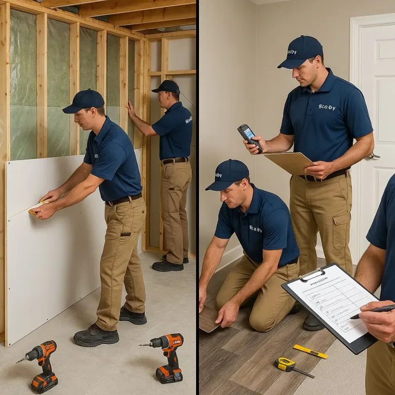 Repairs and Reconstruction process in New Providence, NJ