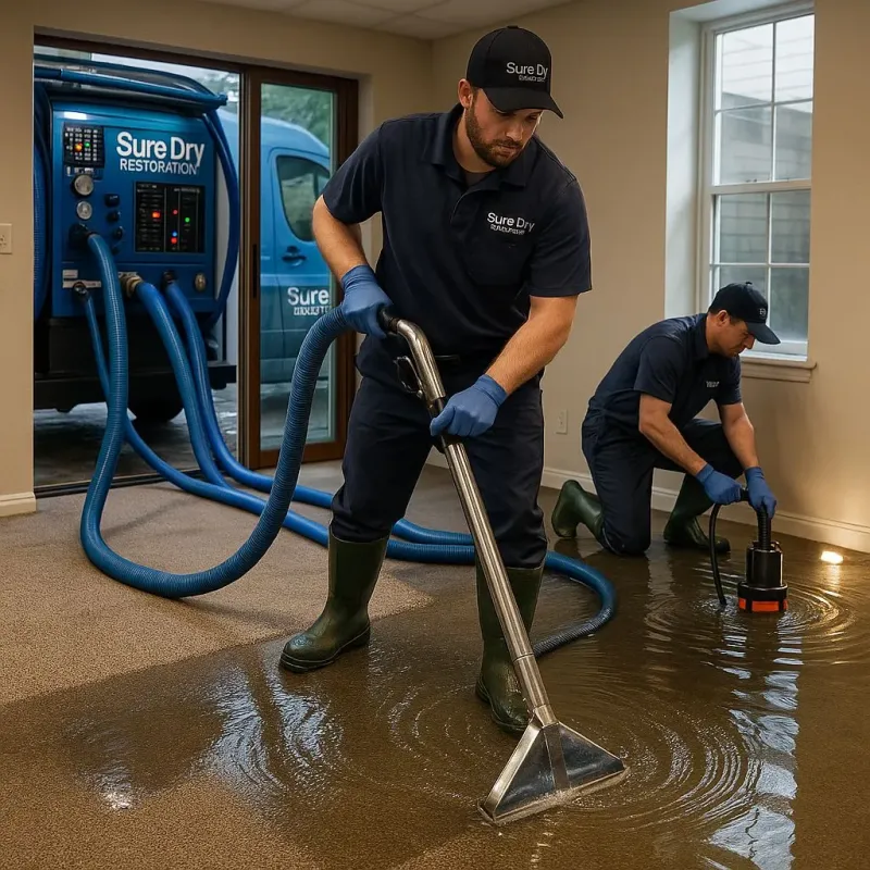 Water Extraction and Removal process in New Providence, NJ